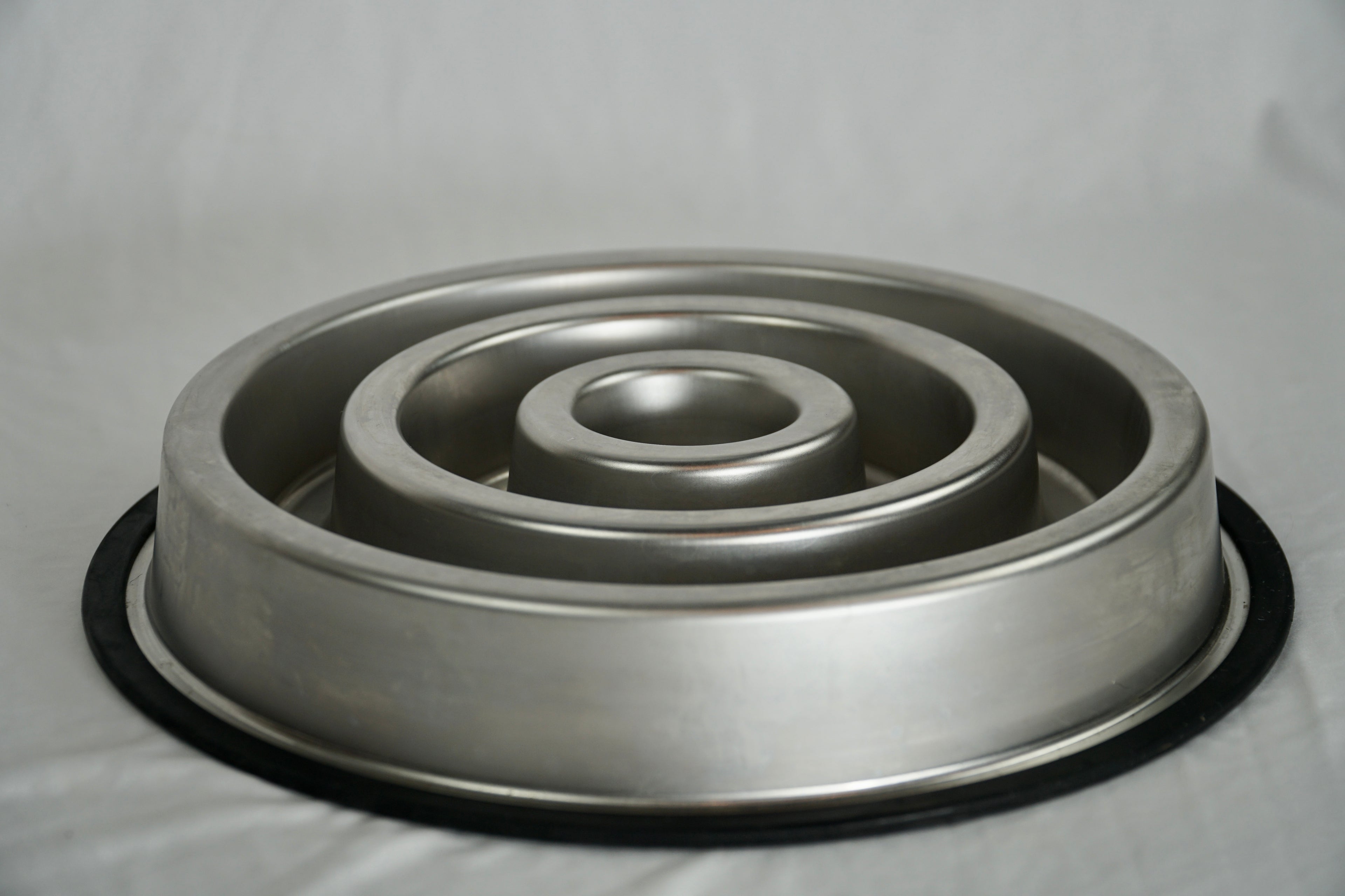 Stainless Steel SlowFeeder Dog Bowl