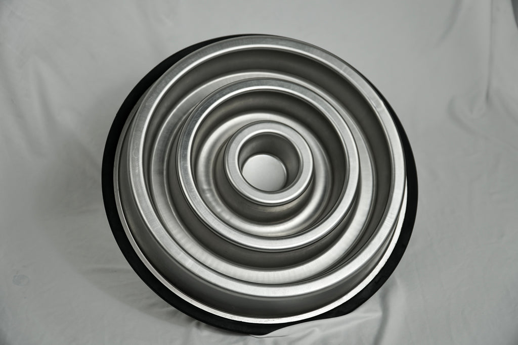 Stainless Steel SlowFeeder Dog Bowl
